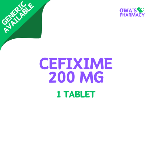 Cefixime 200mg - 1 Capsule