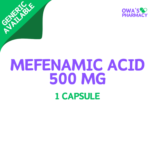 Mefenamic Acid 500mg - 1 Capsule