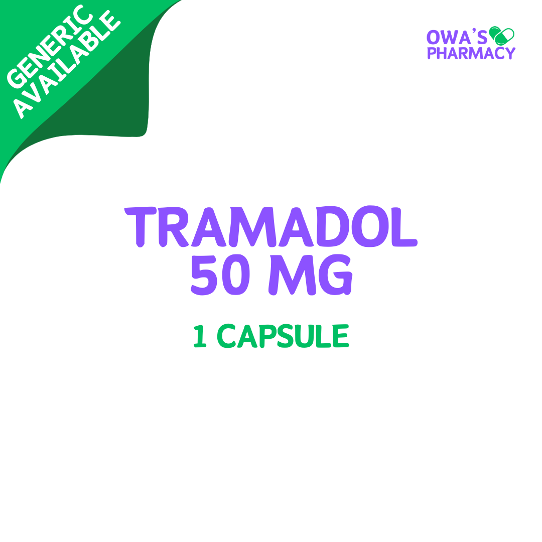 Tramadol 50mg - 1 Capsule