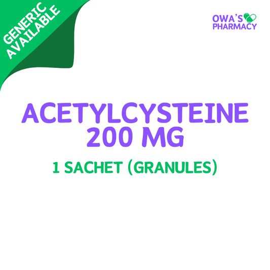 Acetylcysteine 200mg - 1 Sachet