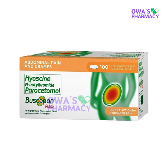 Buscopan Plus 10mg/500mg - 1 Tablet