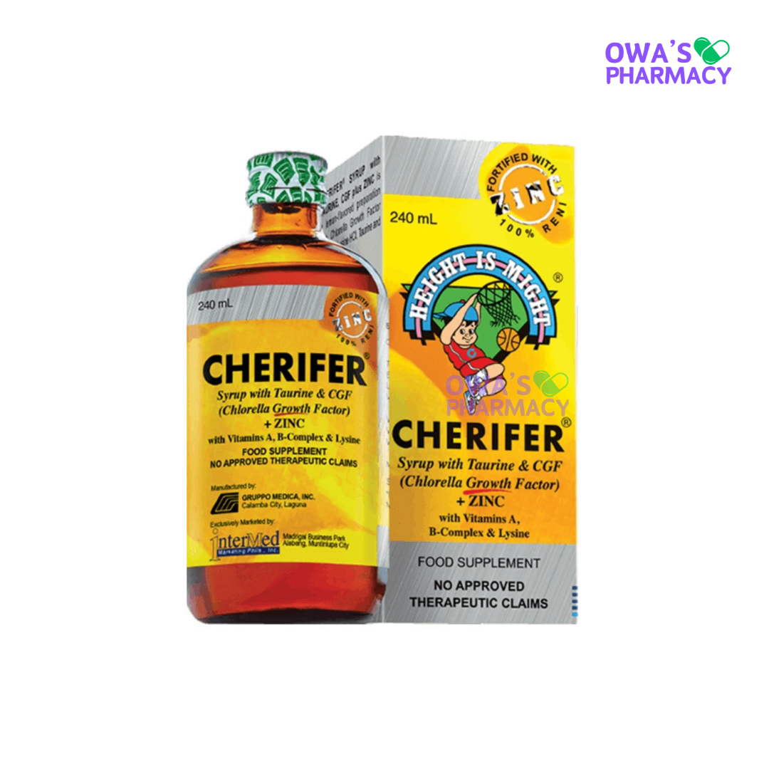 Cherifer + Zinc 240ml - 1 Bottle