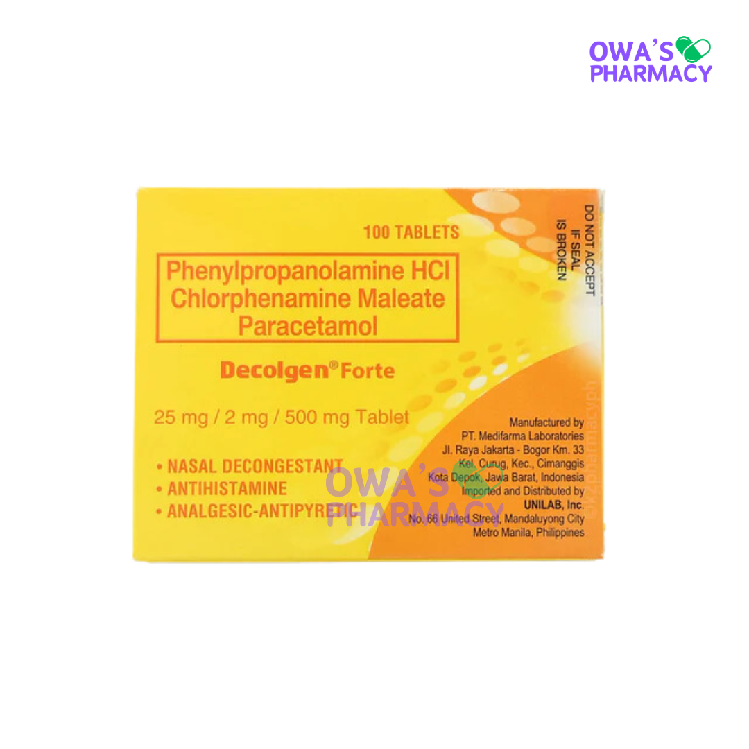 Decolgen Forte - 1 Tablet