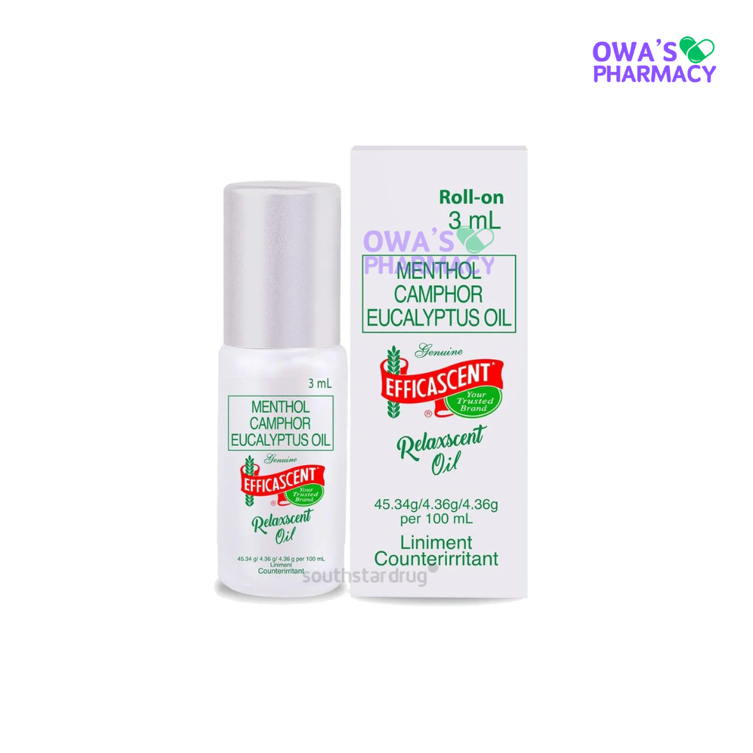 Efficascent Oil Relaxing 3ml - 1 Bottle