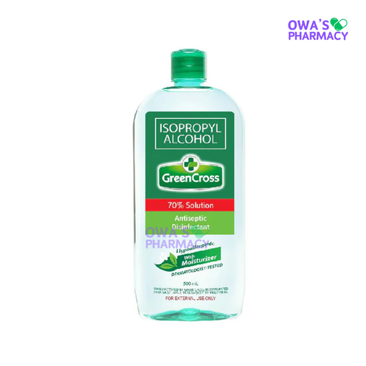 Green Cross 70% Alchol 500ml - 1 Bottle