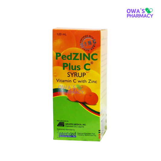 Pedzinc Plus C 120ml - 1 Bottle