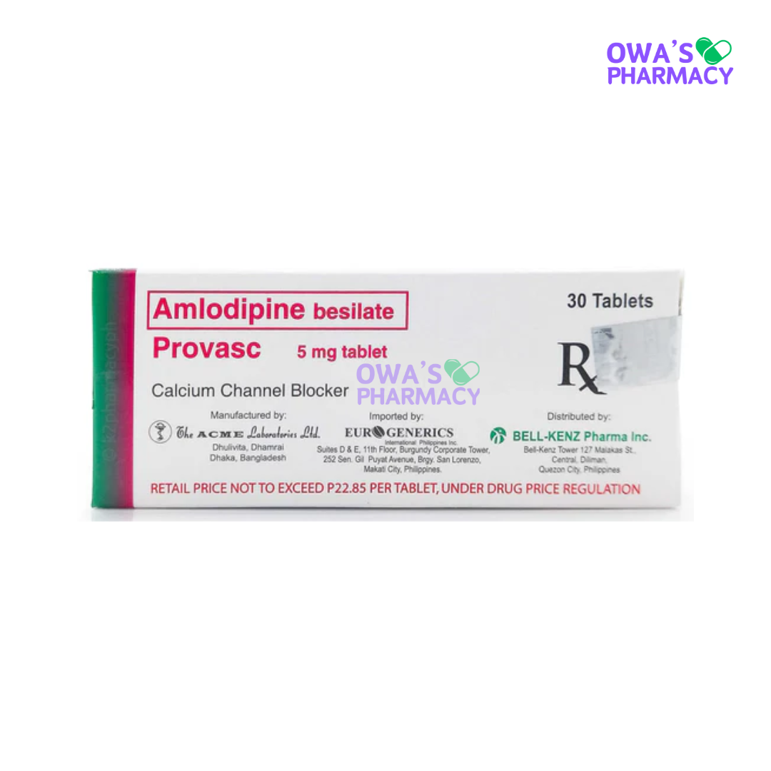 Provasc 5mg - 1 Tablet