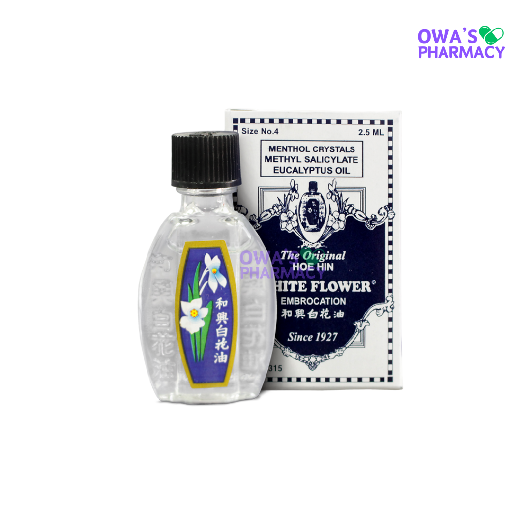 White Flower Oil No. 4 2.5ml - 1 Bottle